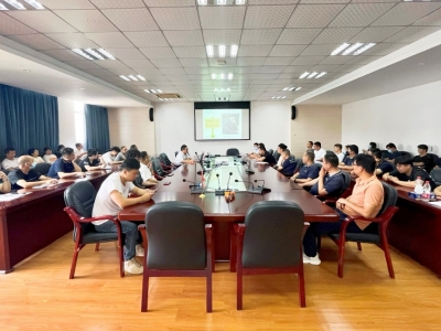 888电子科技开展“人人讲清静，，，，，个个会应急”清静生产专题培训